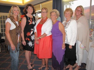 2-Marjorie Troast,Carolyn Bergamai, Pam Sargeant, Doreen Gauthier, Barb Roberts and Suzanne Marquette Esposito.
